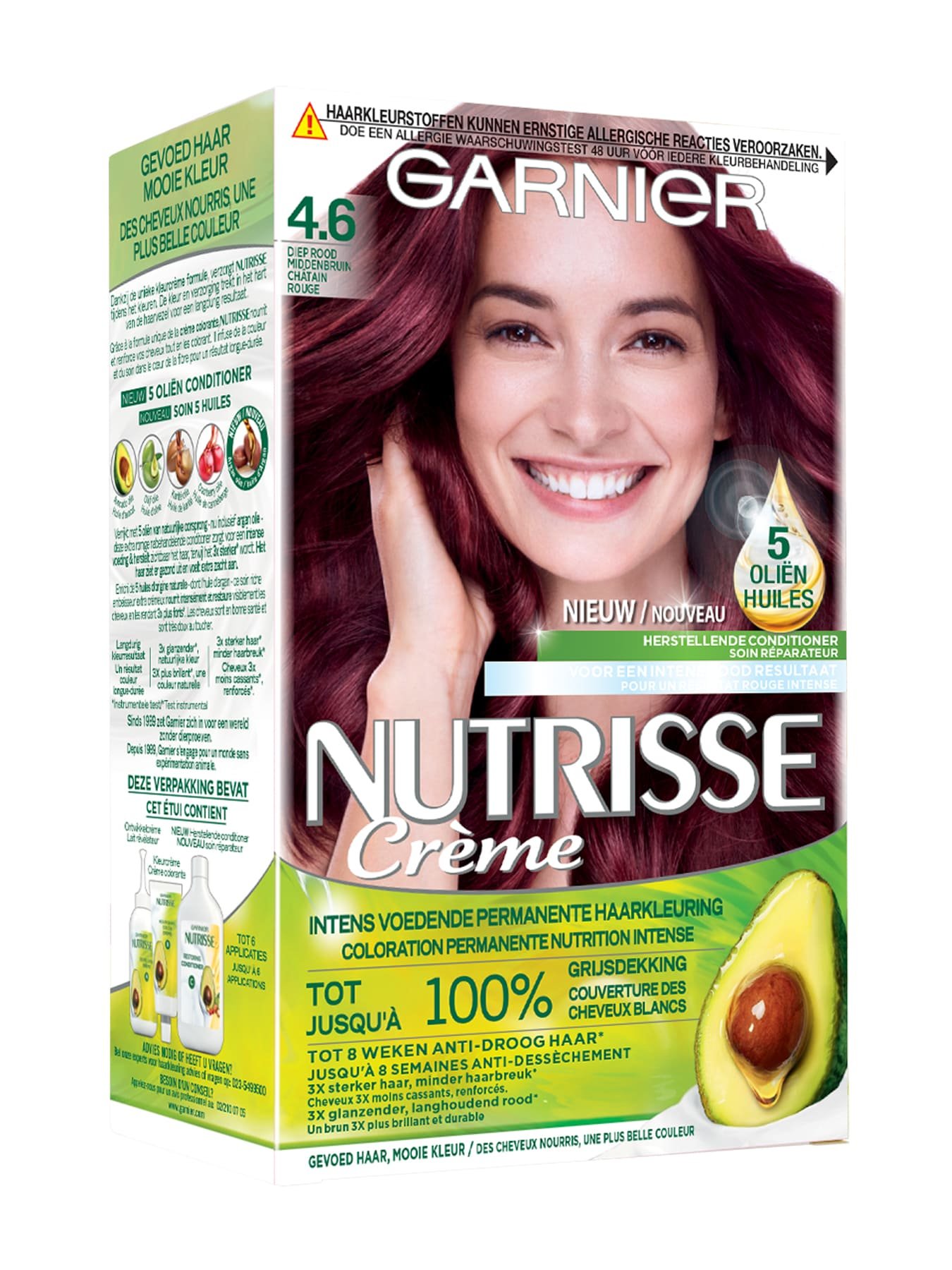 Nutrisse Creme 4.6 diep rood middenbruin